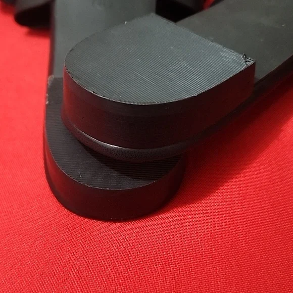 Joie Black Paige Slide Sandals flats tortoise buckle Minimalist Design - Picture 6 of 8